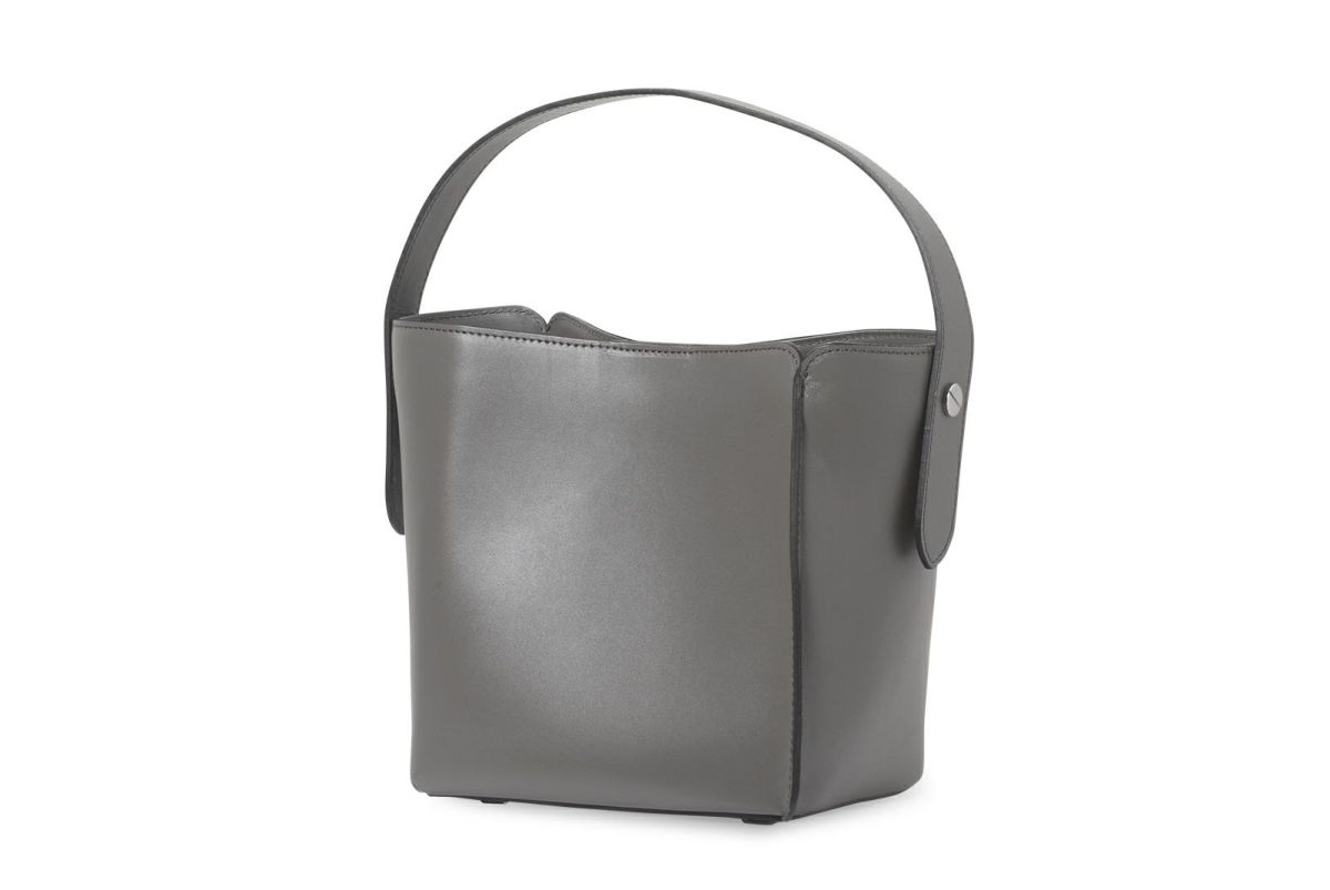 ノット キューブ2WAYショルダーバッグ グレー