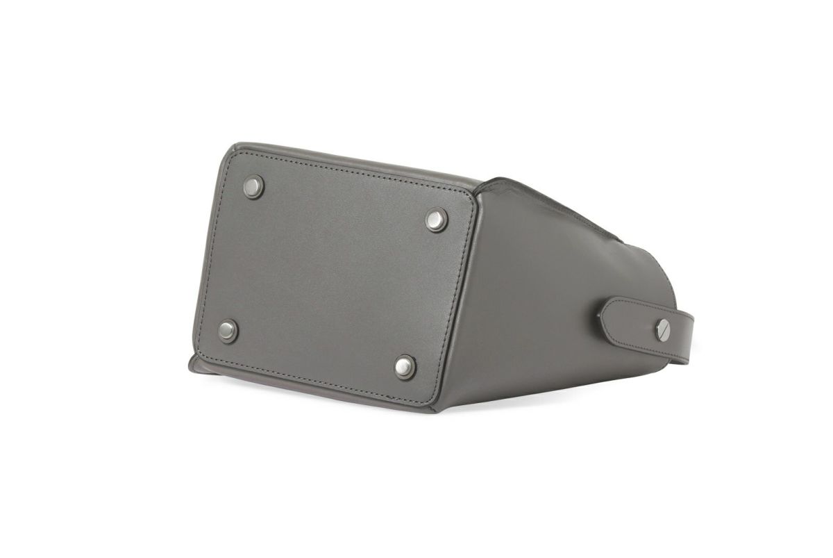 ノット キューブ2WAYショルダーバッグ グレー