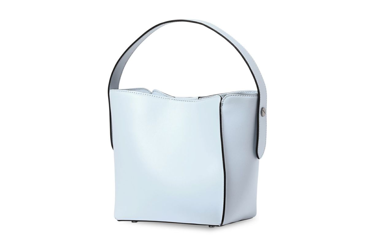 ノット キューブ2WAYショルダーバッグ ライトブルー