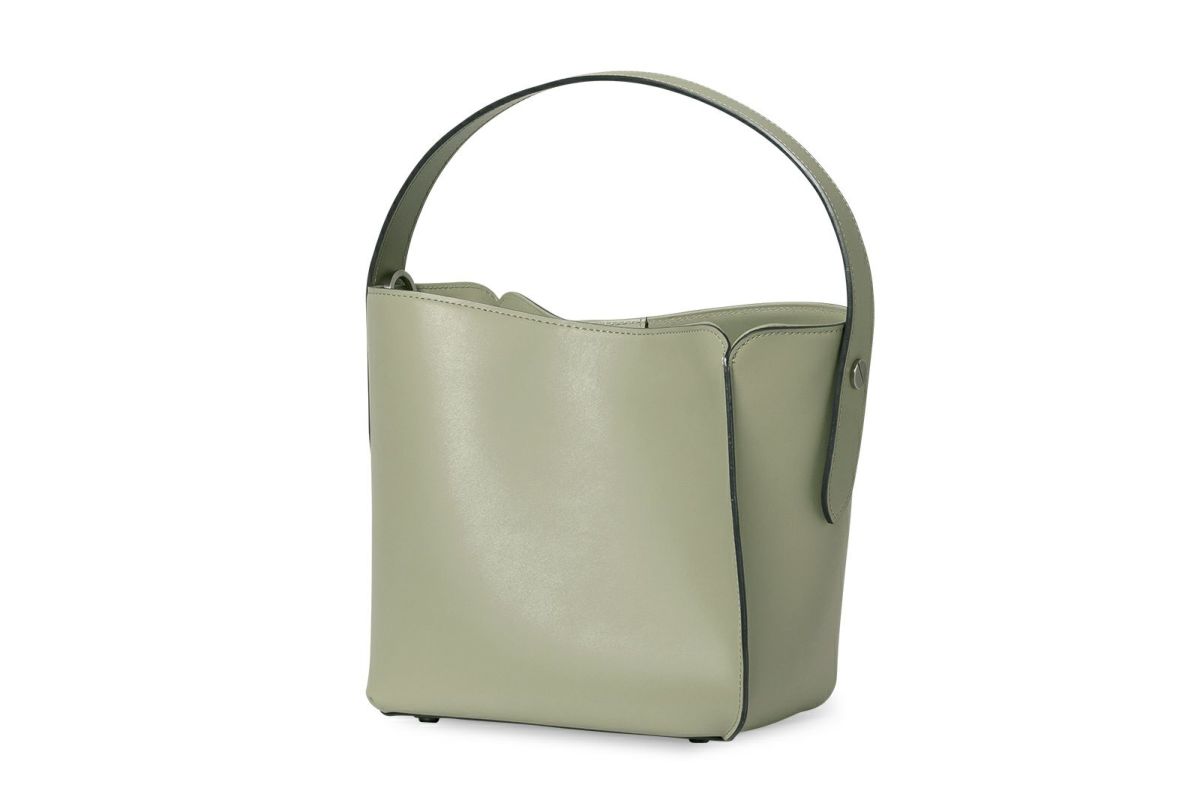 ノット キューブ2WAYショルダーバッグ セージ