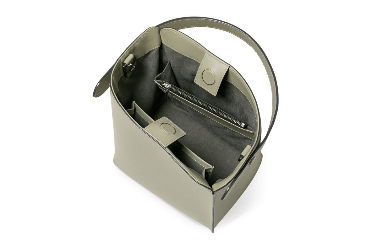 ノット キューブ2WAYショルダーバッグ セージ