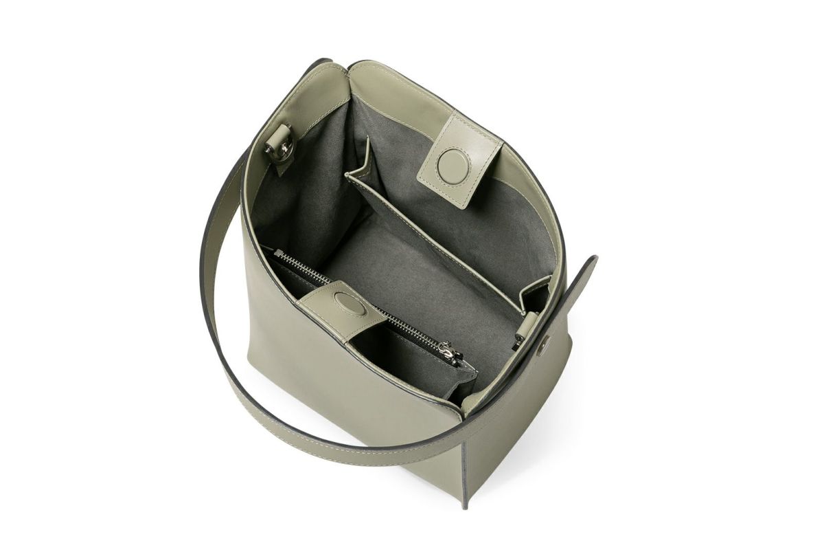 ノット キューブ2WAYショルダーバッグ セージ