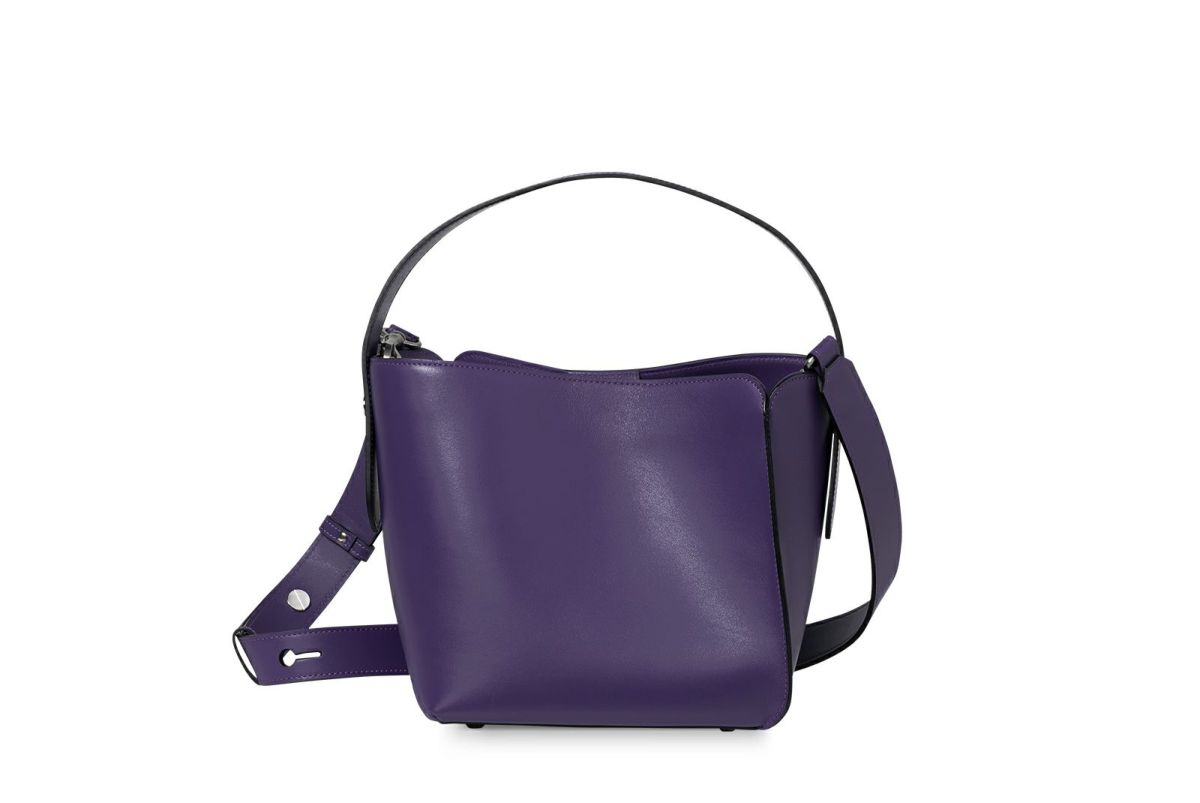 ノット キューブ2WAYショルダーバッグ パープル
