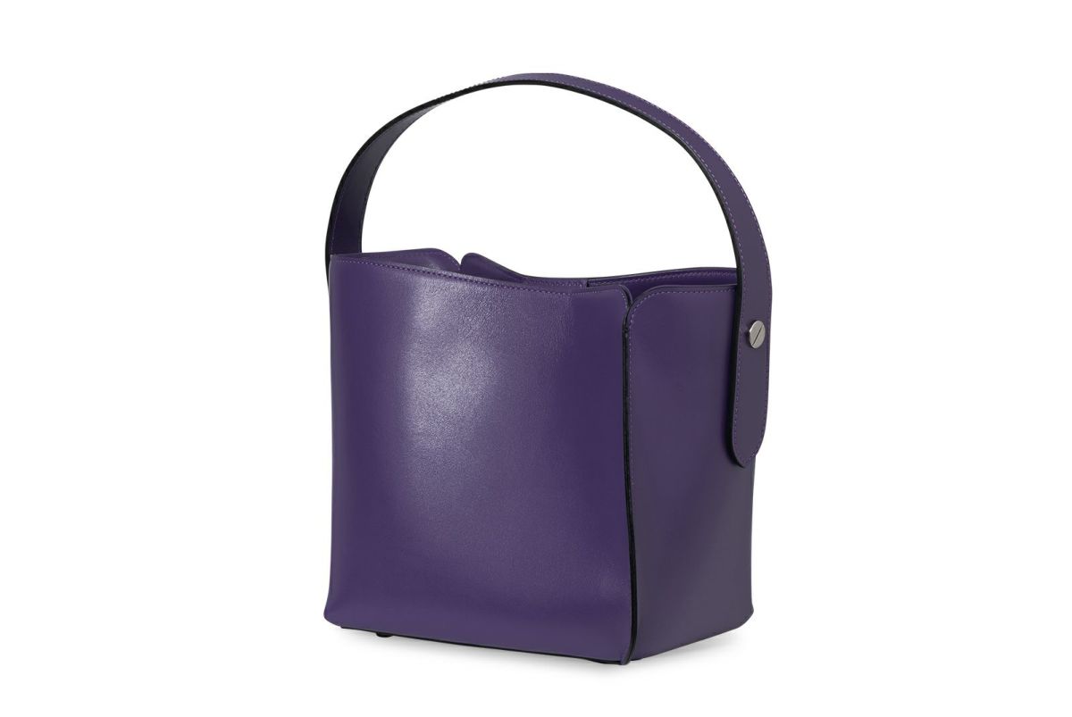 ノット キューブ2WAYショルダーバッグ パープル