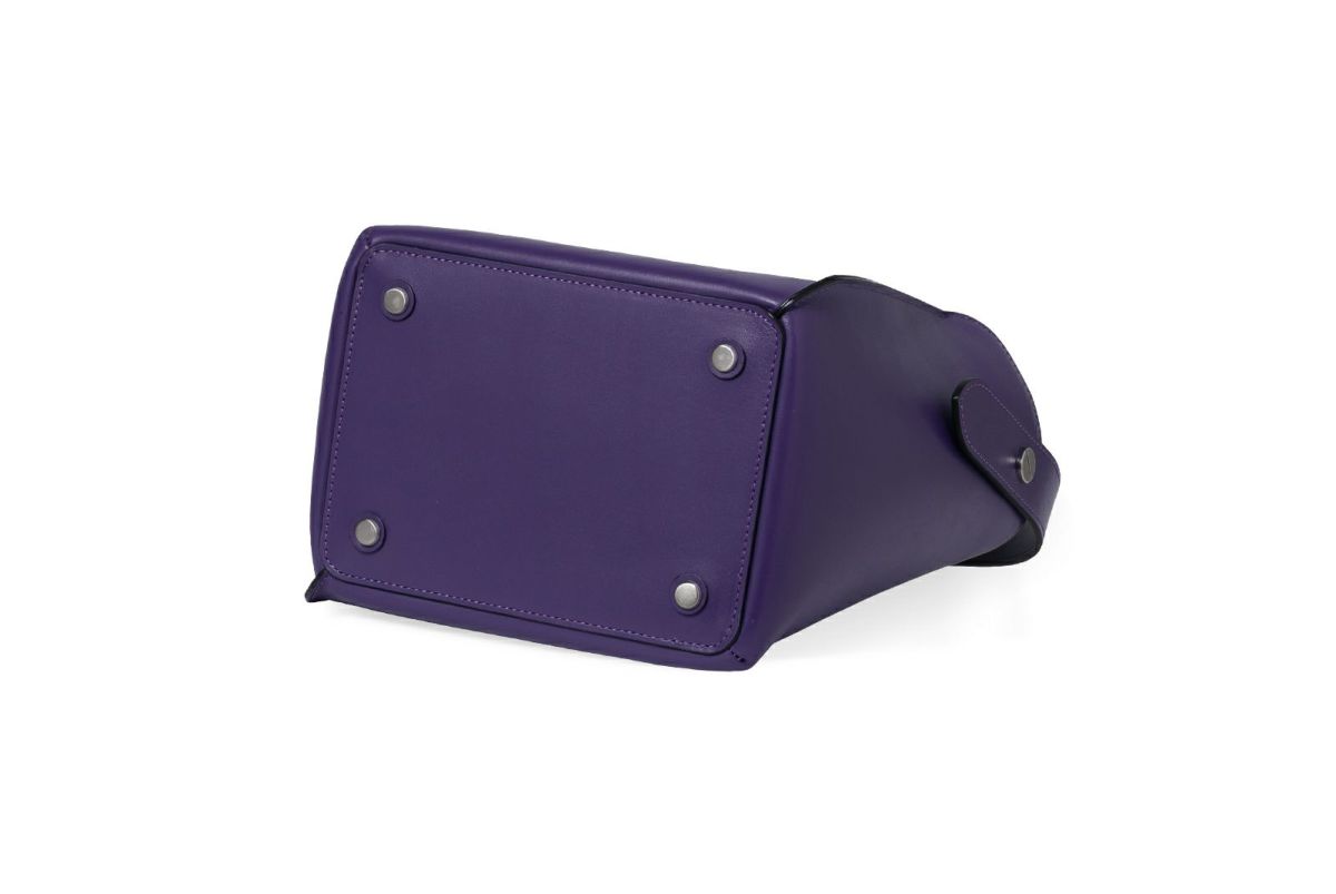 ノット キューブ2WAYショルダーバッグ パープル