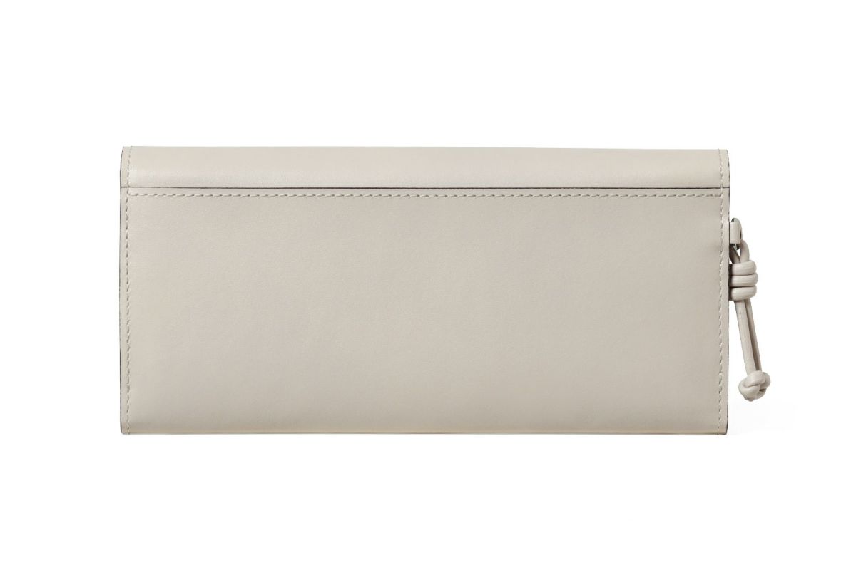 ノット 長財布 ライトグレー