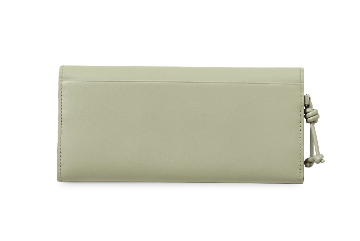 ノット 長財布 セージ