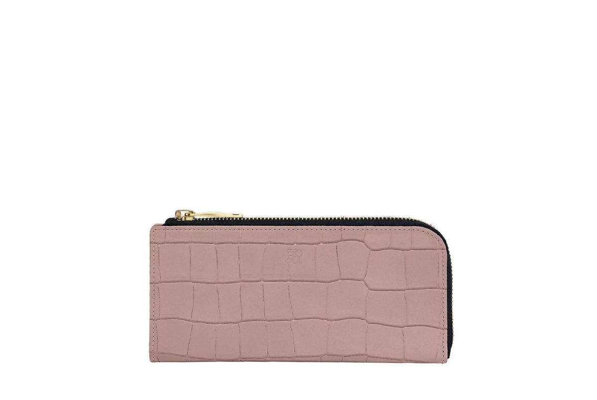 タイル Lファスナー長財布 クラシックローズ