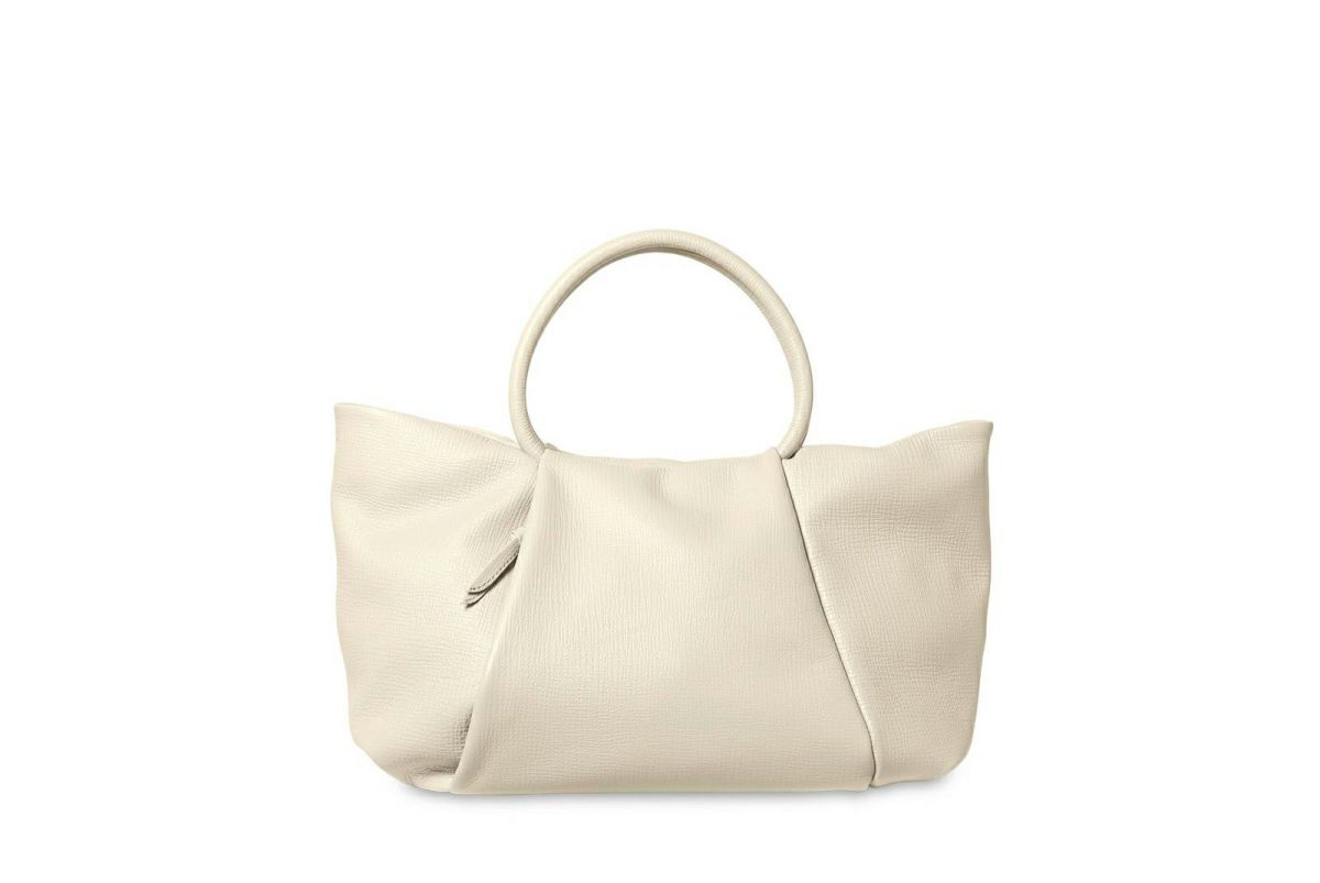 タック 2WAYトートバッグ オフホワイト