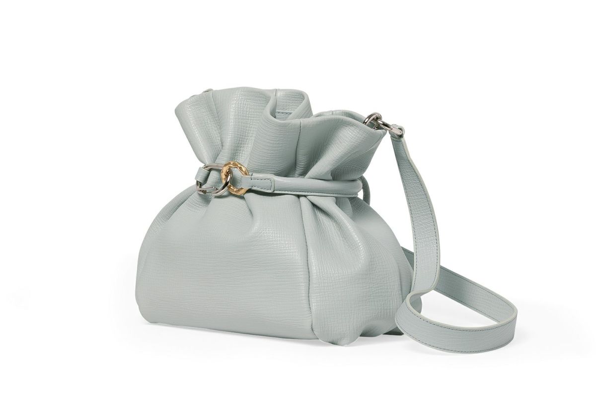 タック 2WAYミドルショルダーバッグ ライトグレー