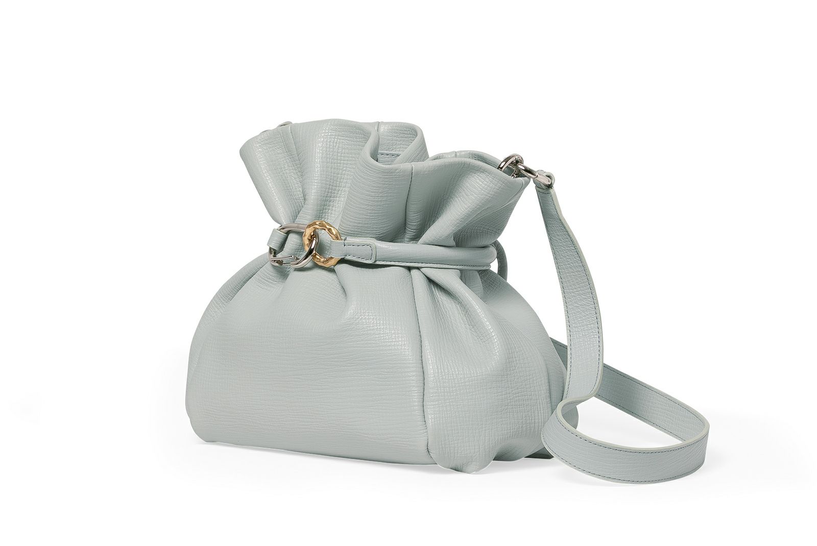 タック 2WAYミドルショルダーバッグ ライトグレー