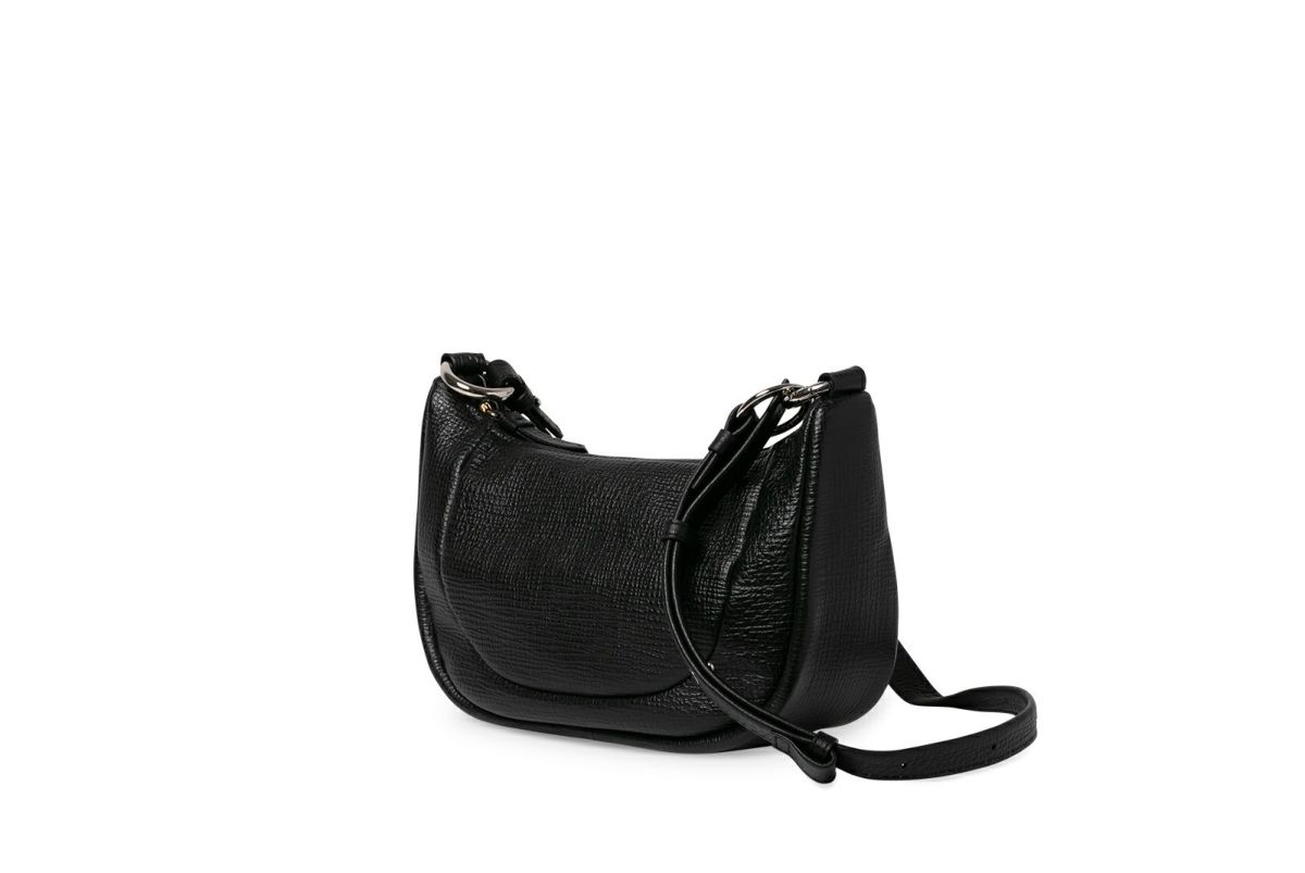 タック クッキーショルダーバッグ ブラック