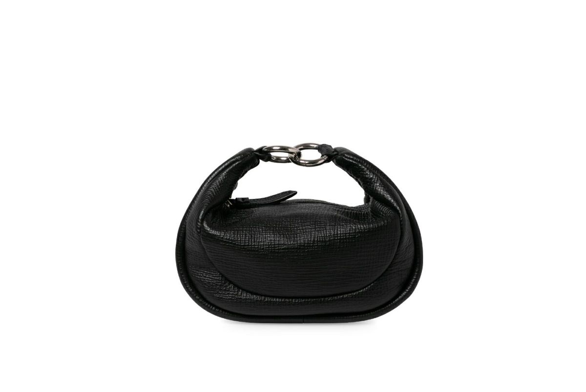 タック クッキーショルダーバッグ ブラック