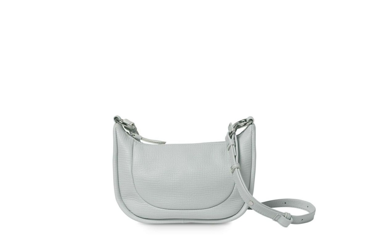 タック クッキーショルダーバッグ ライトグレー