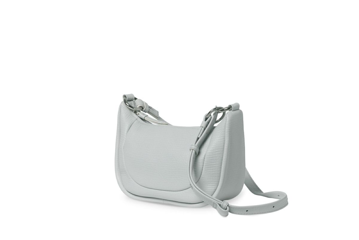 タック クッキーショルダーバッグ ライトグレー