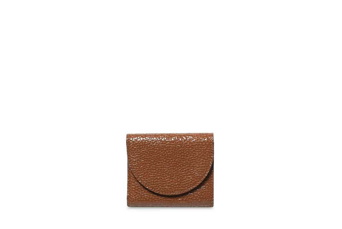 アタカマ 三つ折り財布 ブラウン