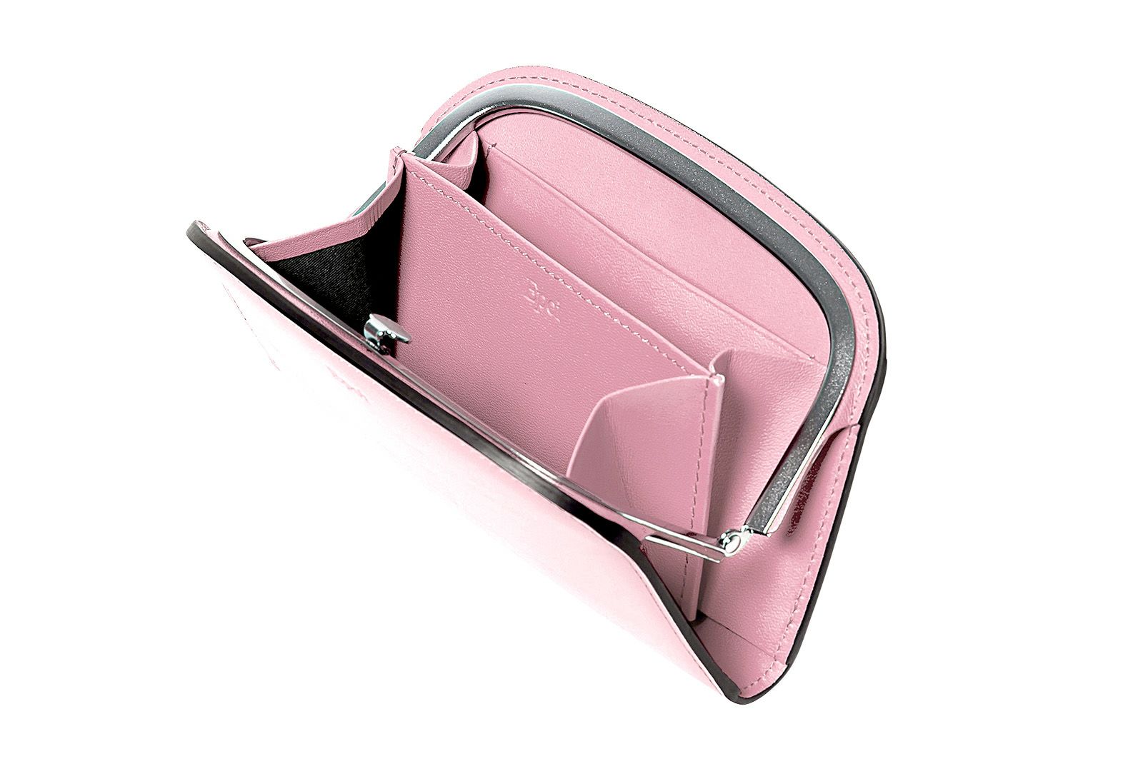 ゼロサン がま口フラグメントケース ピンク