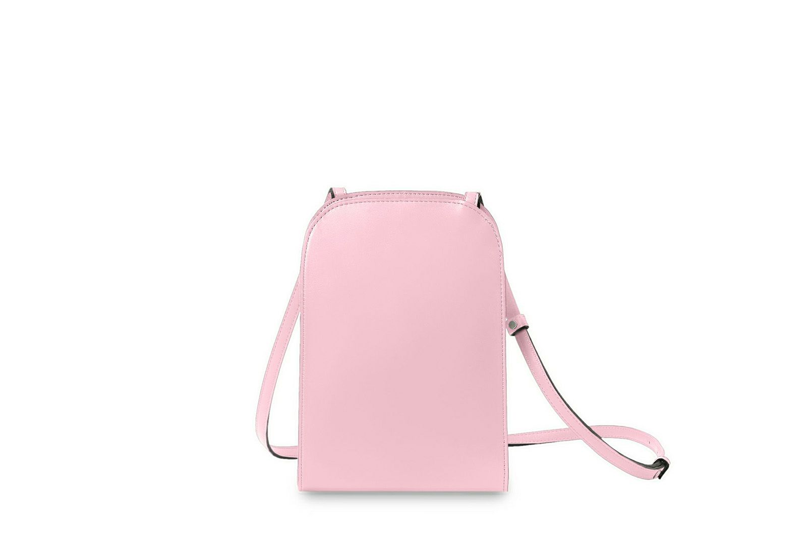 ゼロサン がま口スマホポシェット ピンク