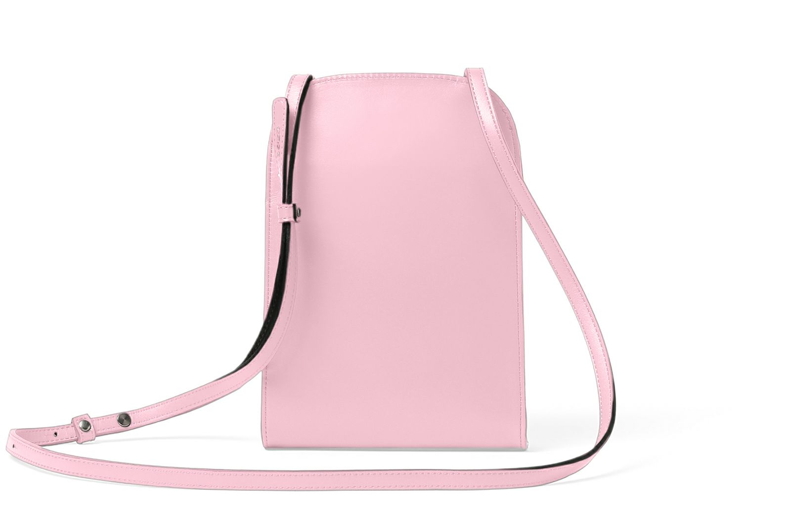 ゼロサン がま口スマホポシェット ピンク