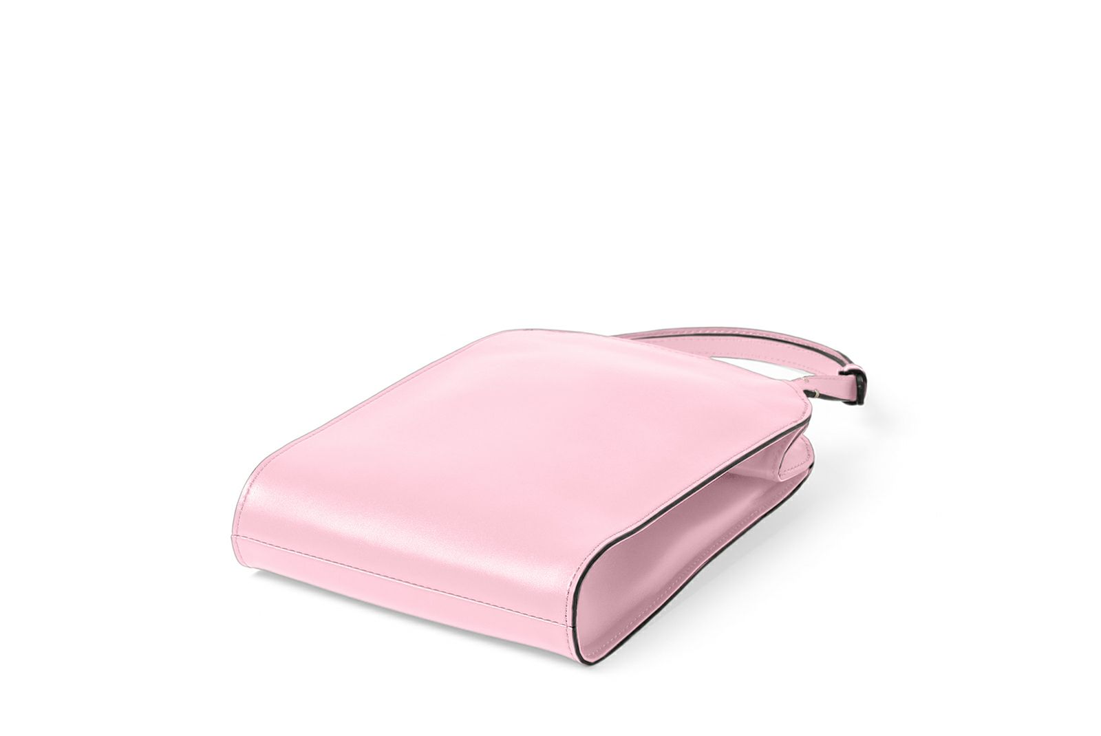 ゼロサン がま口スマホポシェット ピンク