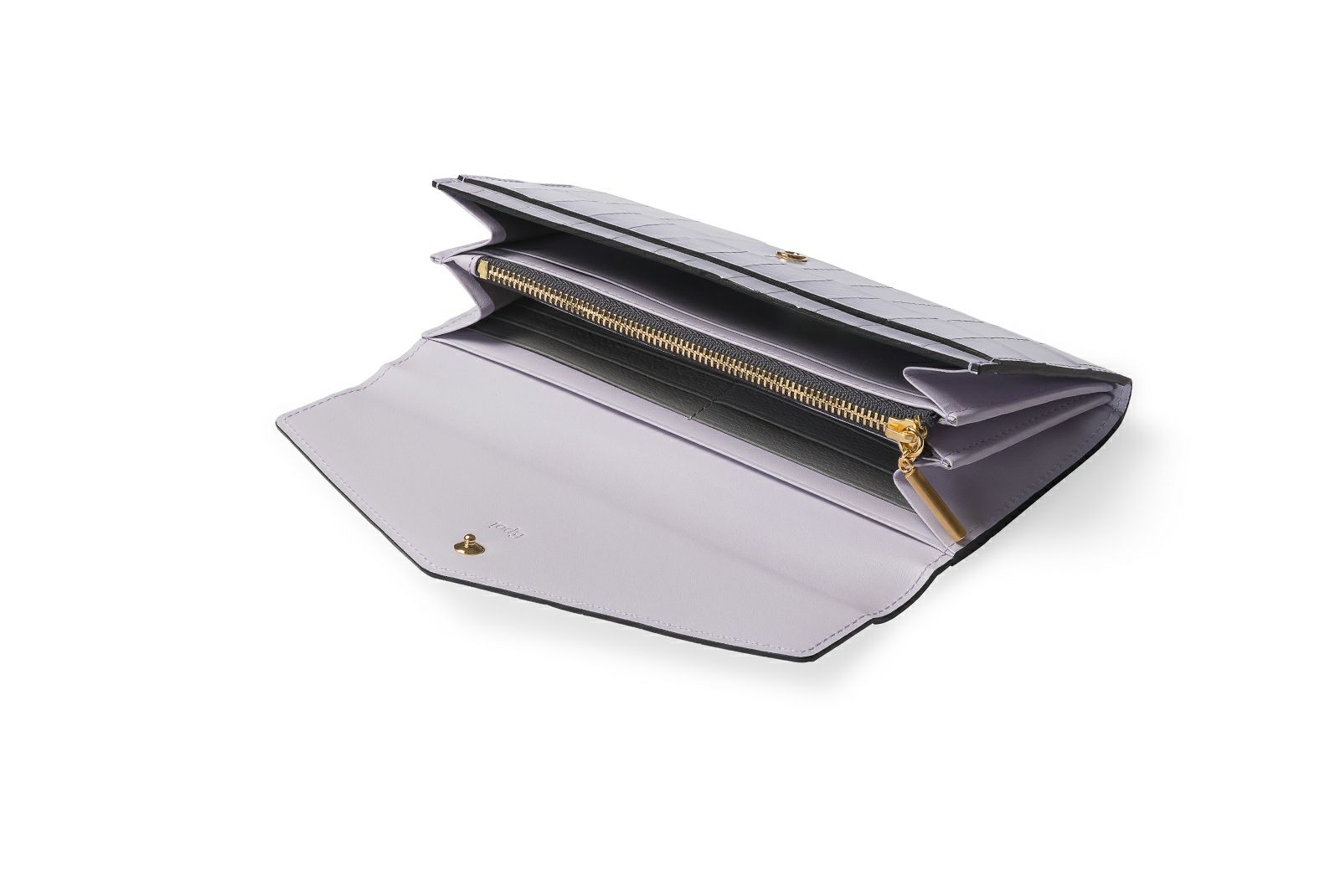 タイル 長財布 ラベンダー