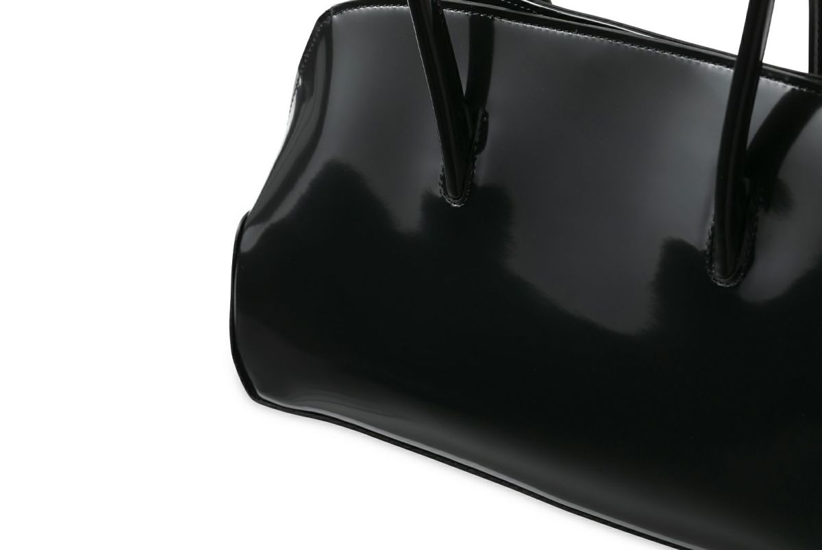 ミラー 横長ボストンバッグ ネイビー