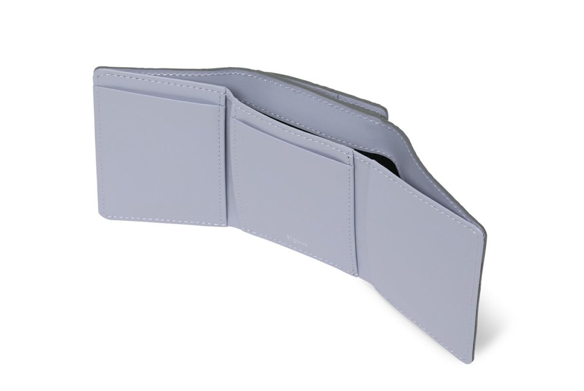 リツラグーン 三つ折り財布 テンダーブルー