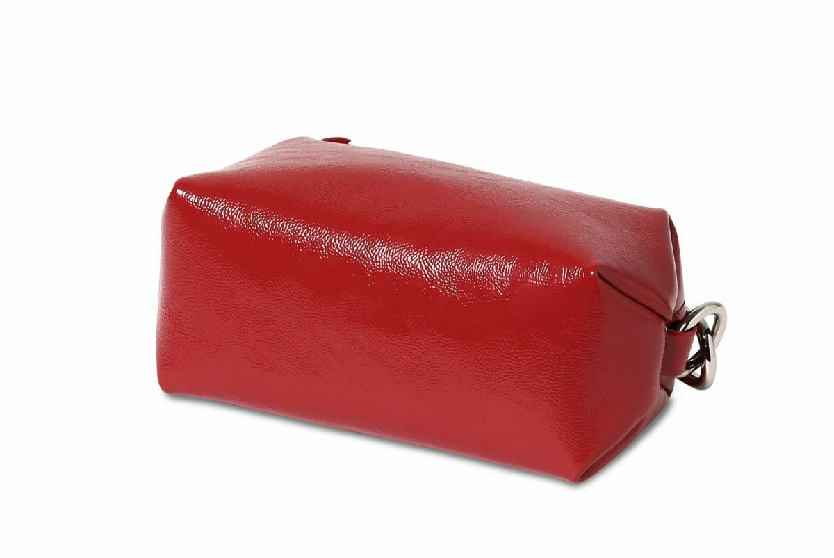 リプル クラッチポーチ レッド