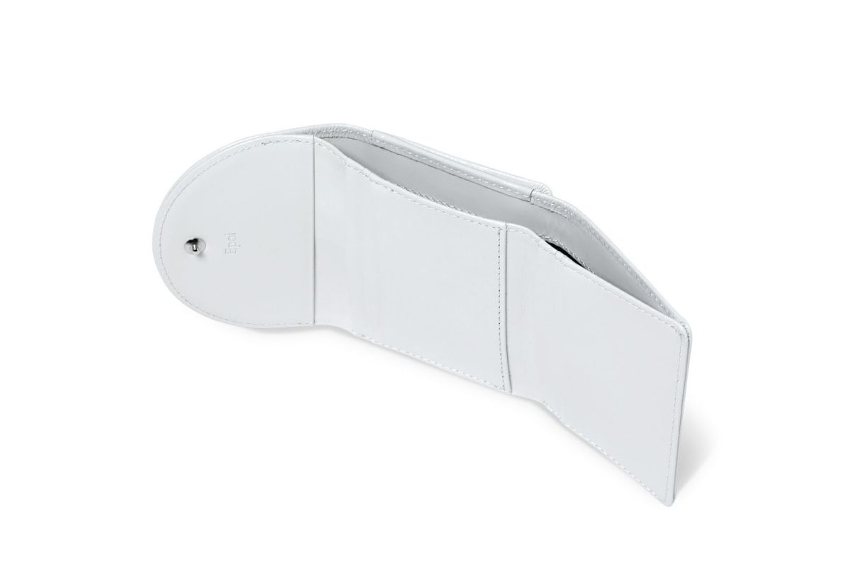 リプル 三つ折り財布 ホワイト