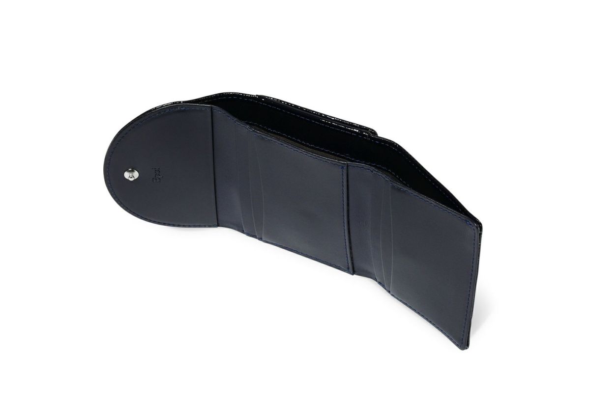 リプル 三つ折り財布 ネイビー