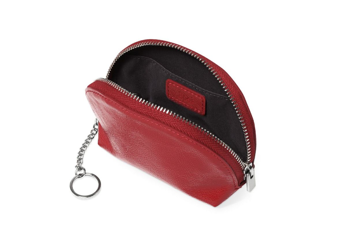 リプル ミニキーポーチ レッド