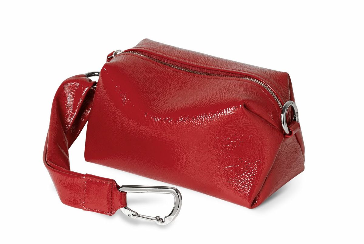 リプル クラッチポーチL レッド