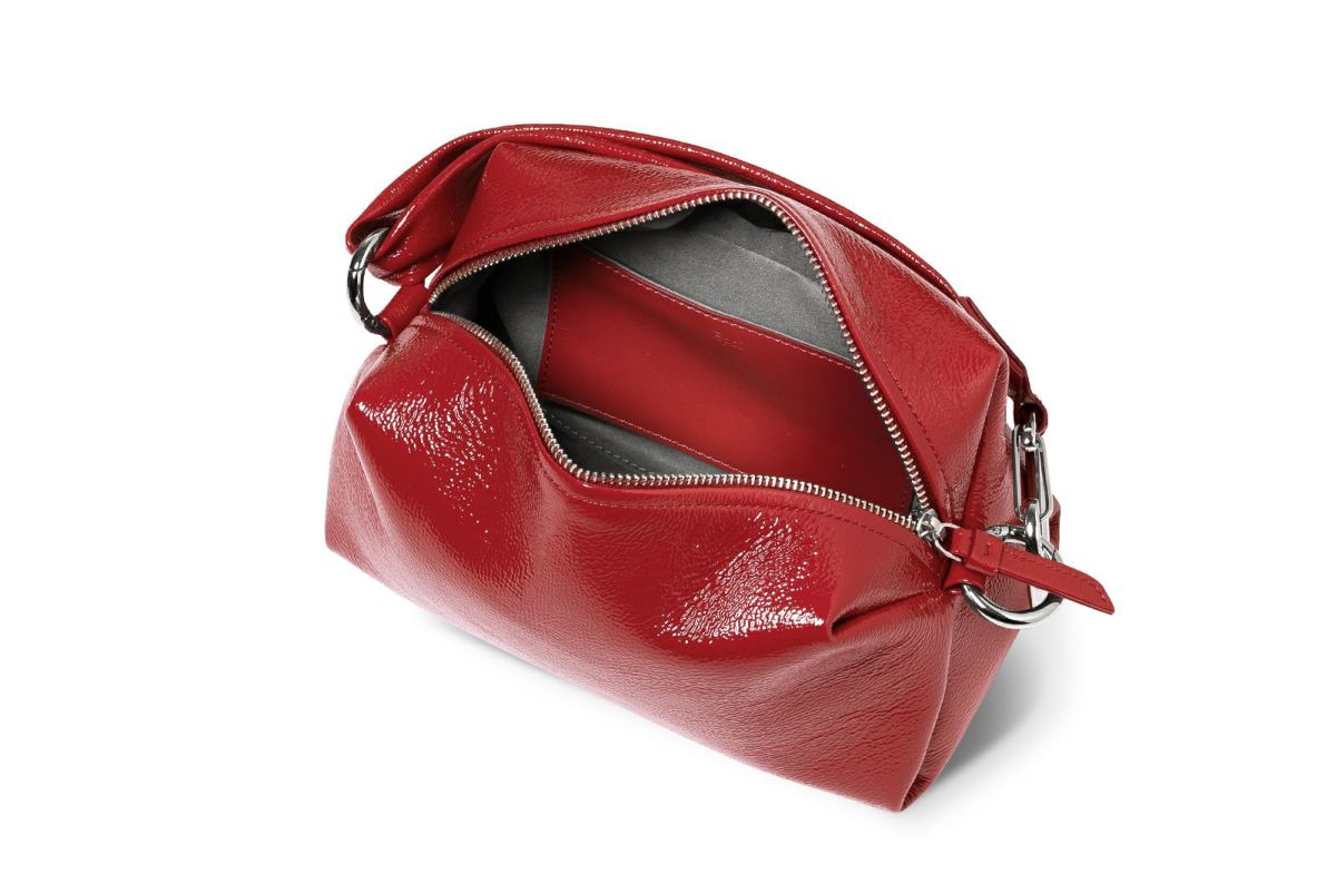 リプル クラッチポーチL レッド