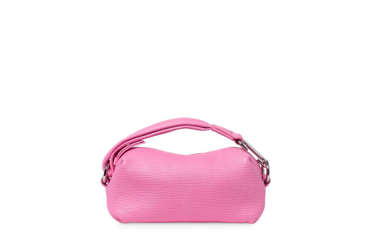 タック クラッチポーチ ピンク