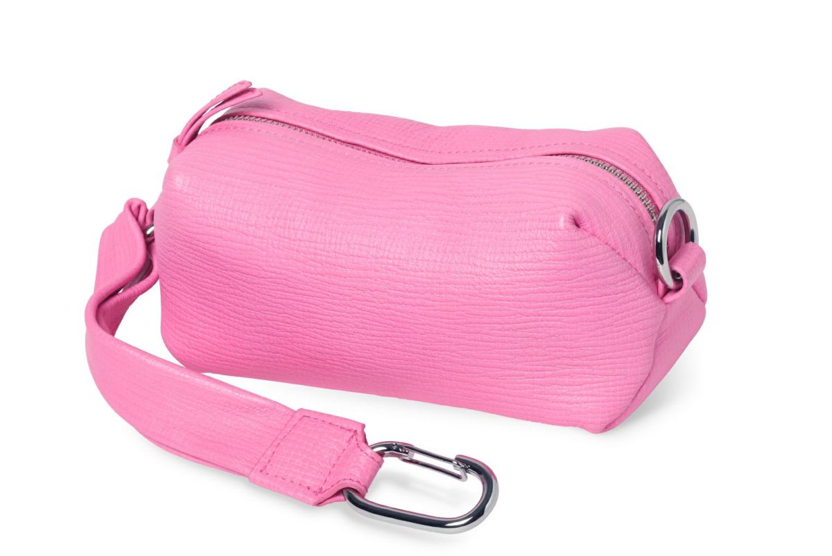 タック クラッチポーチ ピンク