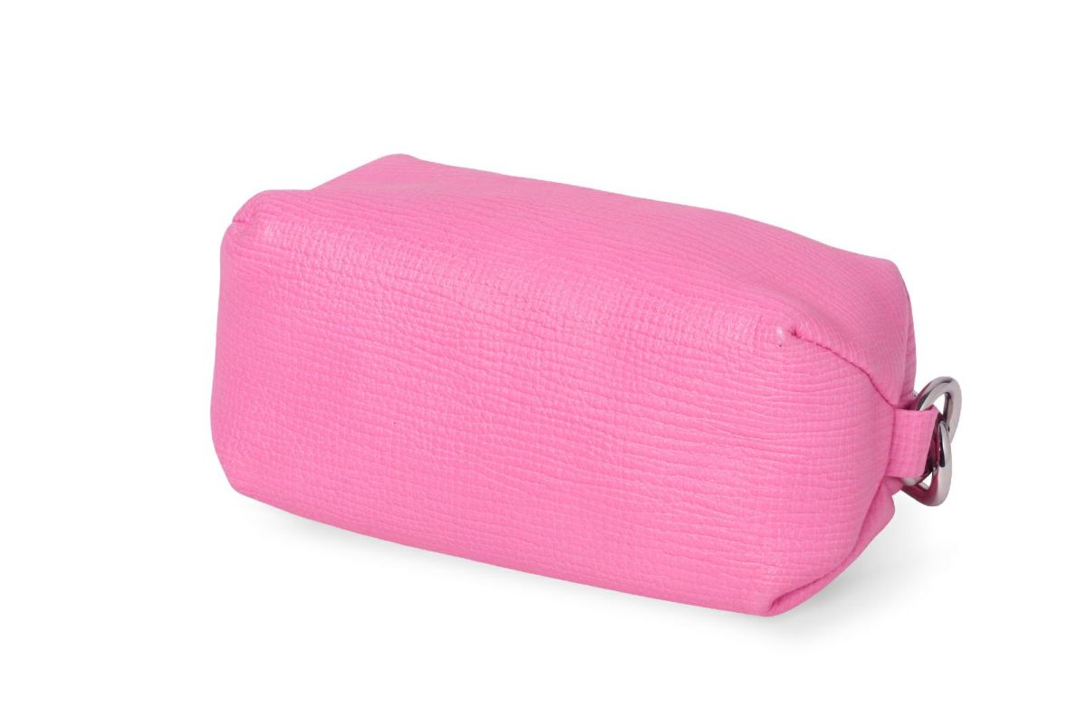 タック クラッチポーチ ピンク