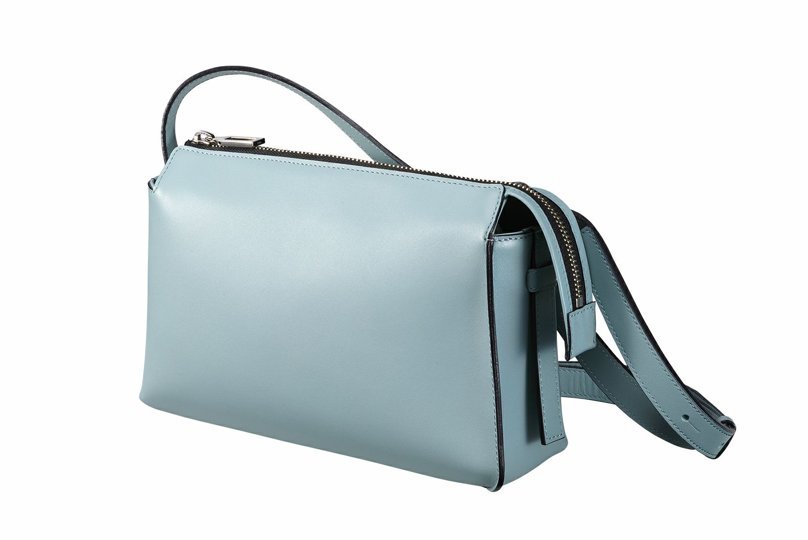 【SALE】ノット ミニショルダー ブルーグレー